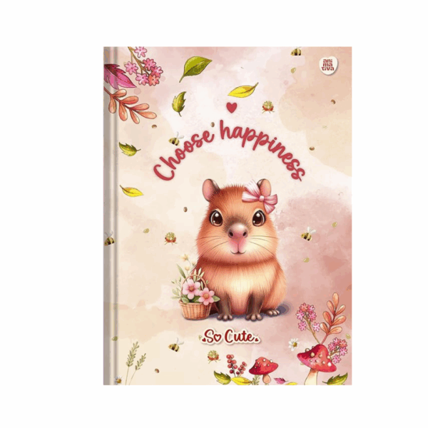 Caderno Brochura Margeado So Cute 80fls- Animativa - Imagem 4