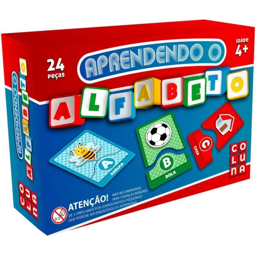 Jogo Educativo Aprendendo o Alfabeto - Alô Bebê - Loja Oficial