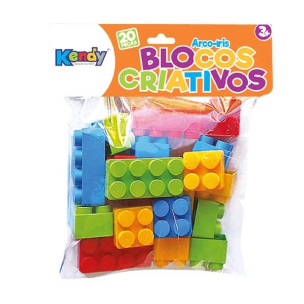 Blocos Criativos 20 Peças- Kenedy