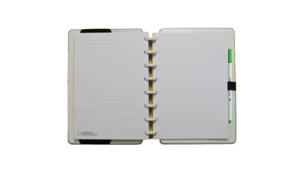 Caderno Inteligente By Go Case Mapa Mundi Azul Grande A4 - Imagem 2