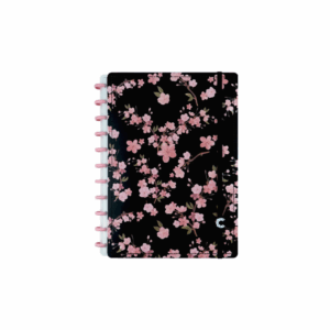 Caderno Inteligente A5 Classical Rose Black By Gocase- Caderno Inteligente