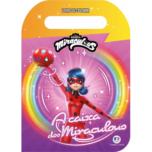 Livro para Colorir Miraculous Ladybug com Aquarela - Livros de  Entretenimento - Magazine Luiza