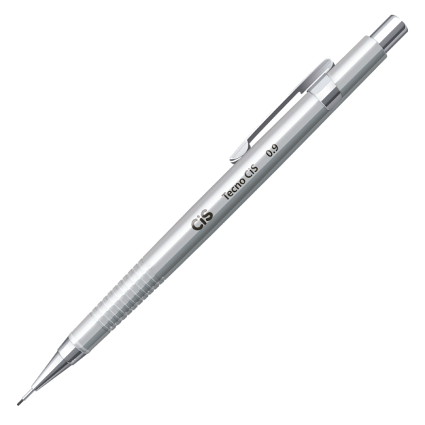 Lapiseira Tecnocis 0,9mm Metálica Prata - CIS