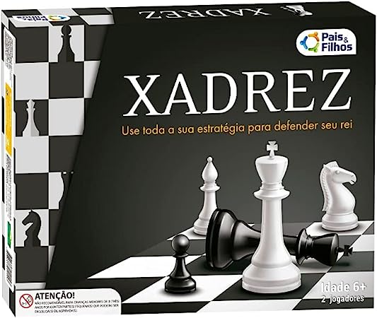 Jogo de Xadrez 32 Peças Plásticas- Pais&Filhos