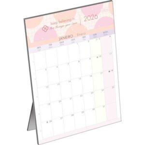 Calendário Planner de Mesa Pequeno Soho 2026- Tilibra