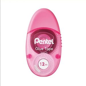 Cola em Fita 6mmX12mt Rosa- Pentel