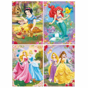 Caderno Ata Brochura 48fls Princesas- Tilibra