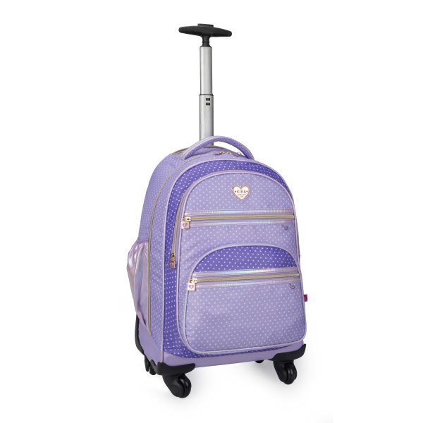 Mochila de Rodinhas Kika 360° Cores KK2477G- Fênix - Imagem 2