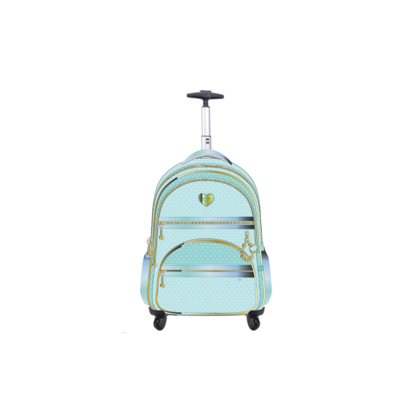 Mochila de Rodinhas Kika 360° Cores KK2477G- Fênix - Imagem 3