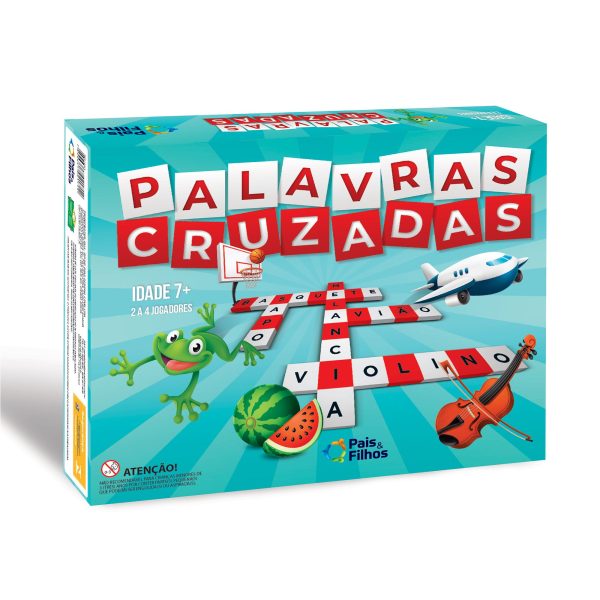 Jogo de Tabuleiro Palavras Cruzadas- Pais&Filhos