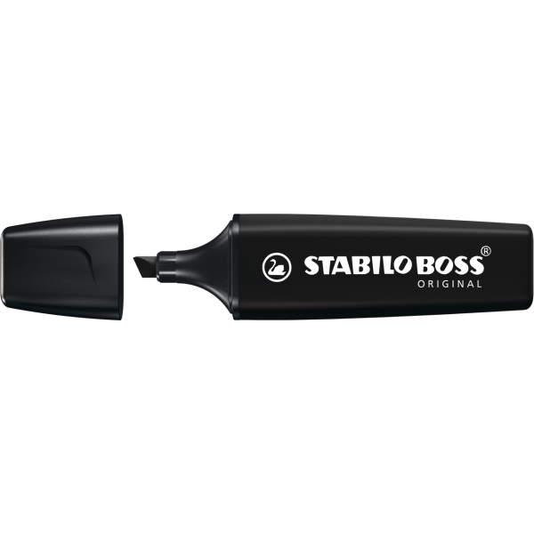 Marca Texto Boss Nature Lama Preto- Stabilo