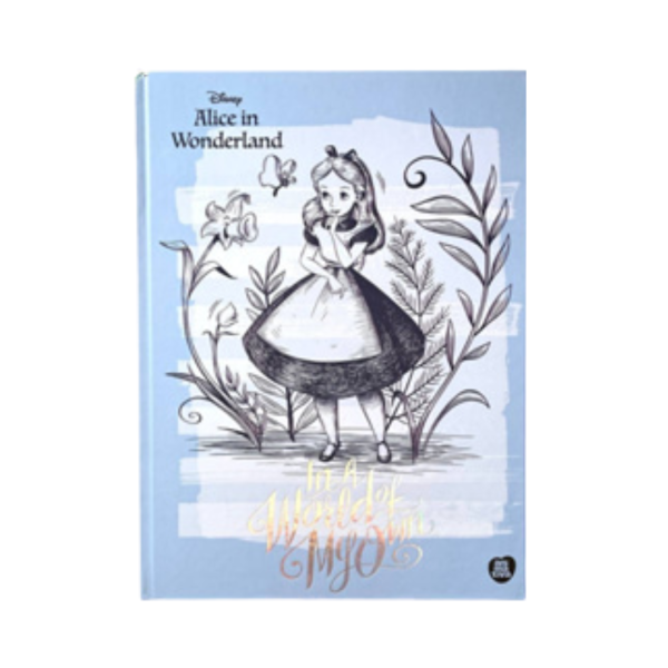 Caderno Colegial Costurado Alice No País das Maravilhas 160fls- Animativa - Imagem 4