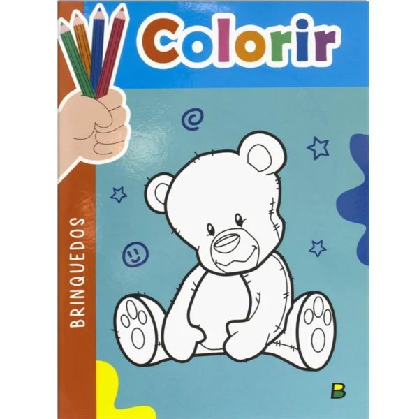Livro de Colorir Brinquedos- Todo Livro