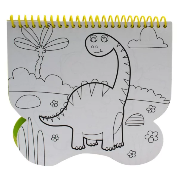 Livro de Colorir Aventura com Cores: Dinossauro- Todo Livro - Imagem 2