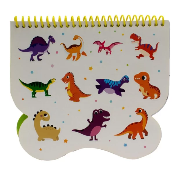 Livro de Colorir Aventura com Cores: Dinossauro- Todo Livro - Imagem 4