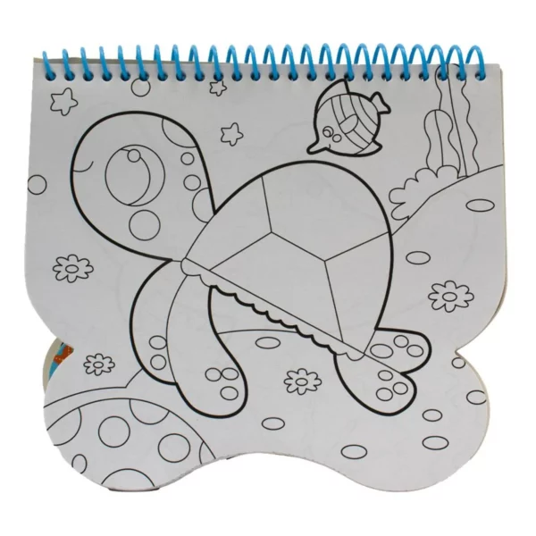 Livro de Colorir Aventura com Cores: Oceano- Todo Livro - Imagem 2