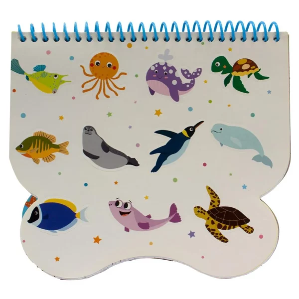 Livro de Colorir Aventura com Cores: Oceano- Todo Livro - Imagem 5