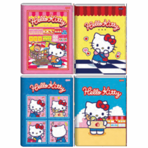 Caderno Brochura Capa Dura Hello Kitty 80fls- Jandaia