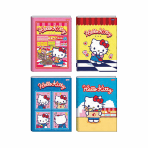 Caderno Brochura 1/4 Hello Kitty 80fls- Jandaia