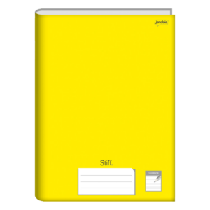 Caderno Brochura Caligrafia Amarelo 96fls- Jandaia