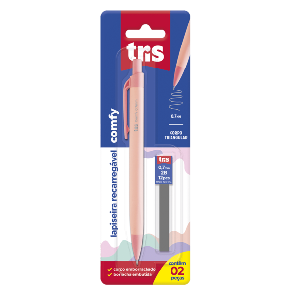 Lapiseira 0,7mm Comfy Fashion- TRIS - Imagem 4