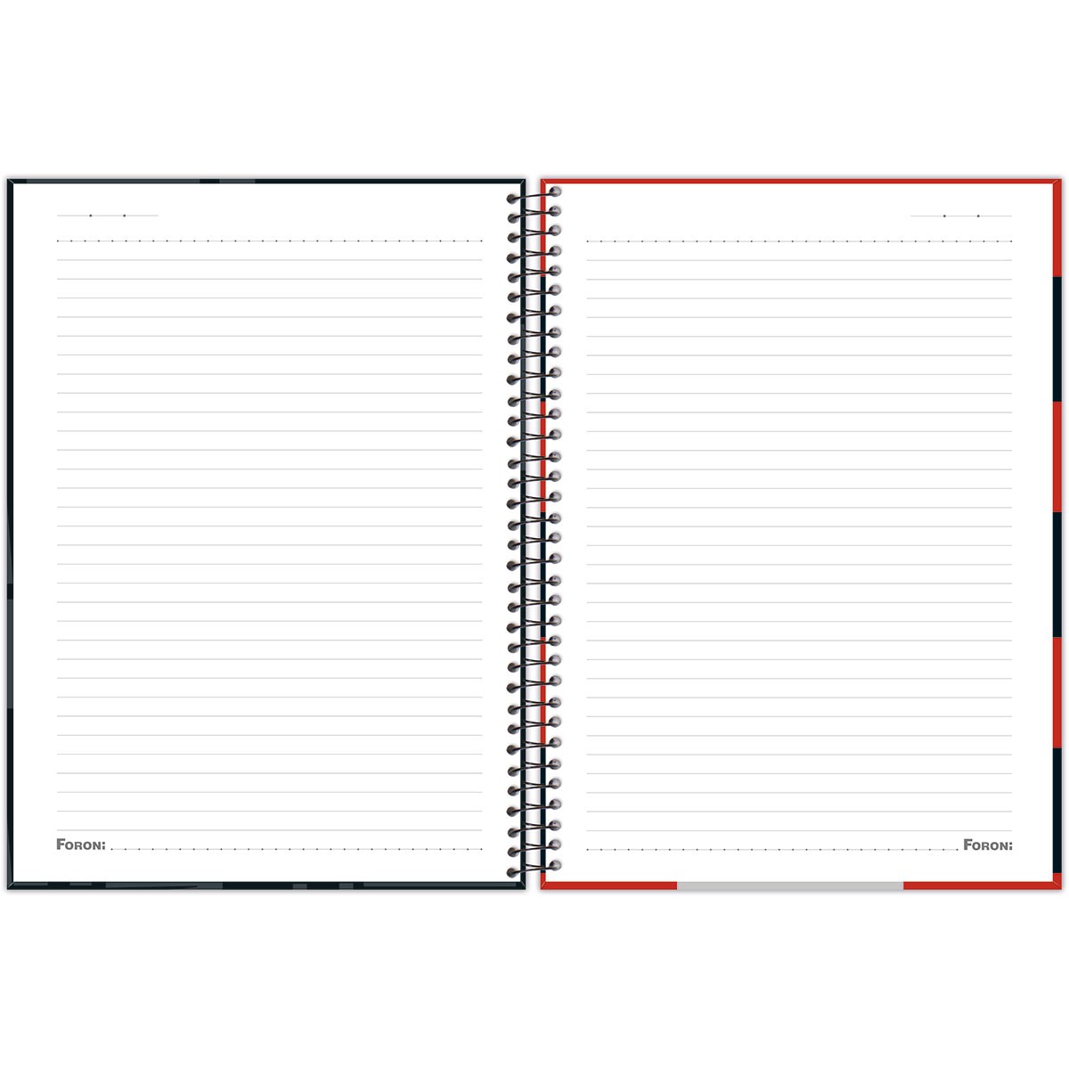 Caderno Universitário Espiral 10 Matérias Flamengo 80fls- Foroni - Imagem 7