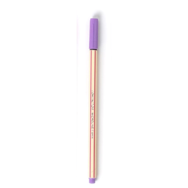 Caneta Microline 0,4mm Lilás- Compactor
