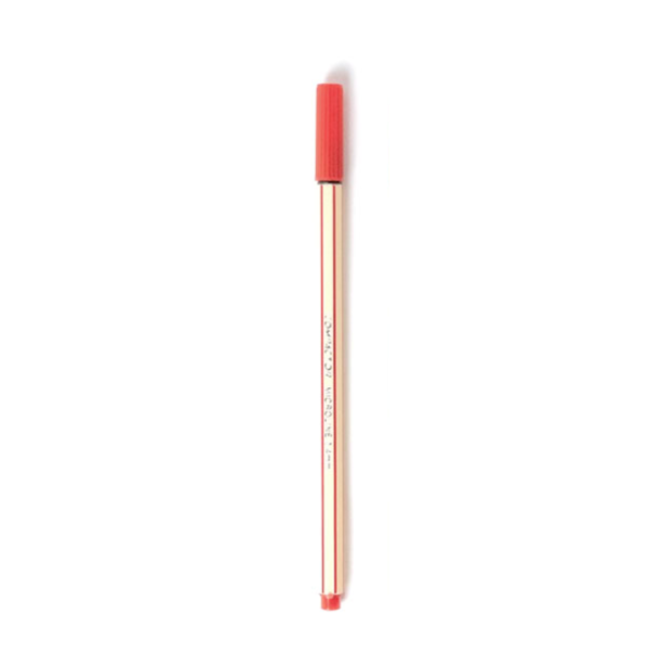 Caneta Microline 0,4mm Vermelho- Compactor