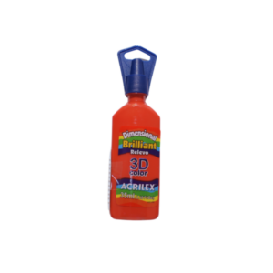 Tinta Dimensional 3D Vermelho- Acrilex