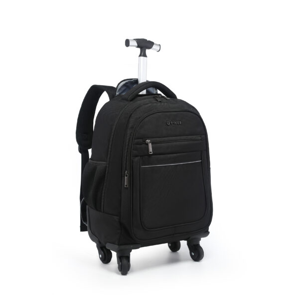 Mochila de Rodinhas 360° Grande M63 Preta- +HUB