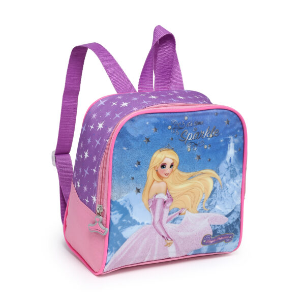 Kit Mochila de Rodinhas/Lancheira/Estojo e Garrafa Magic Princess- Nova Rio - Imagem 3