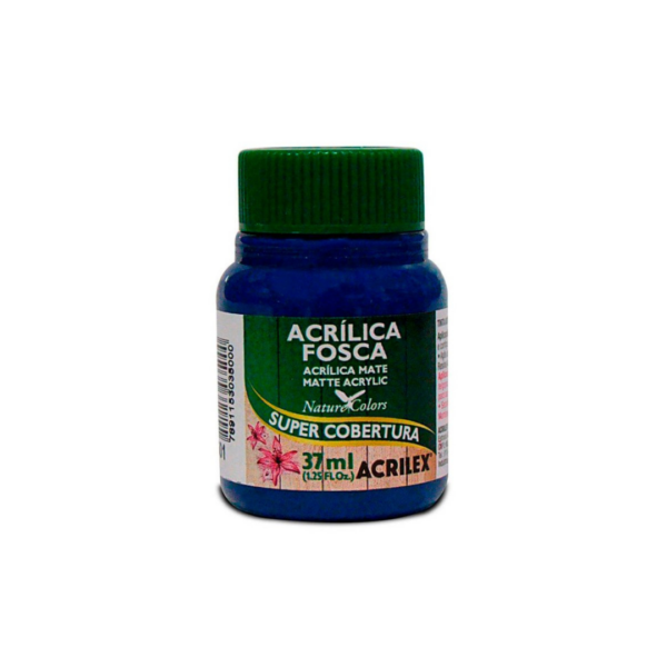 Tinta acrílica Fosca 37ml Azul Turquesa- Acrilex
