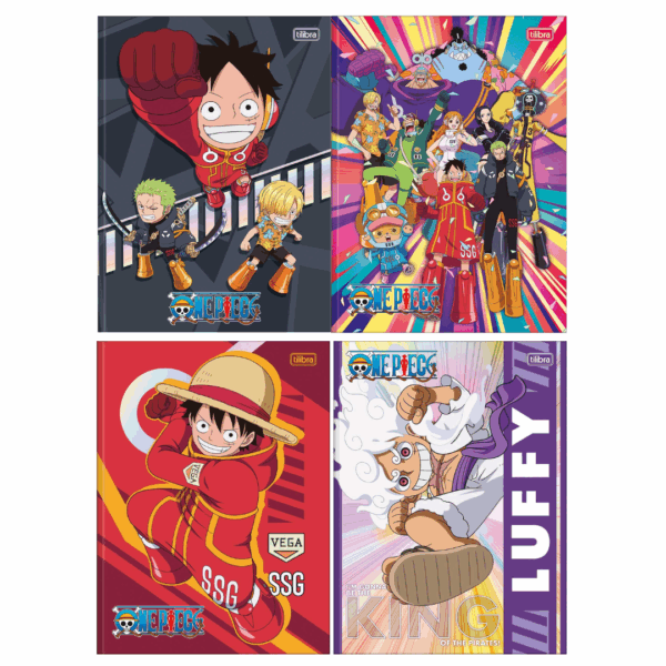 Caderno Brochura Capa Dura 48fls One Piece- Tilibra
