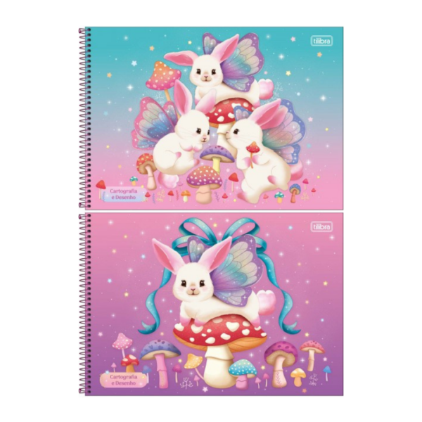 Caderno de Desenho Bunnyfly 80fls- Tilibra