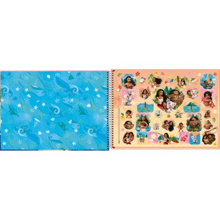 Caderno de Desenho e Cartografia Moana 2 80fls- Tilibra - Imagem 5