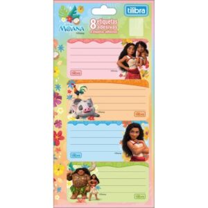 Etiqueta Escola Moana 2 8 Unidades- Tilibra