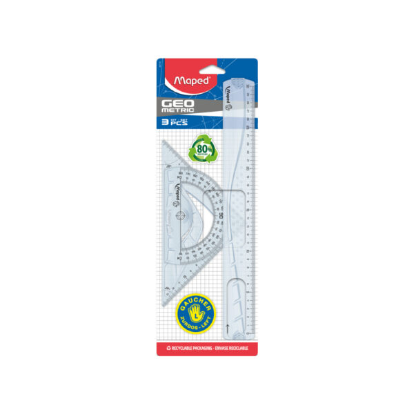 Kit Geométrico para Canhoto- Maped