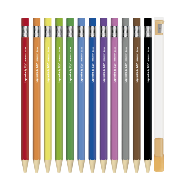 Kit Lapiseira de cor 12 Cores- Leo e Leo - Imagem 2