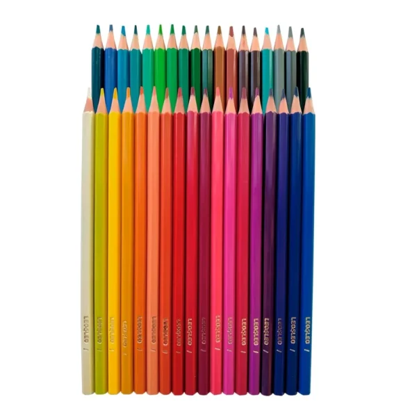 Lápis de cor Sextavado 36 Cores- Leo e Leo - Imagem 2