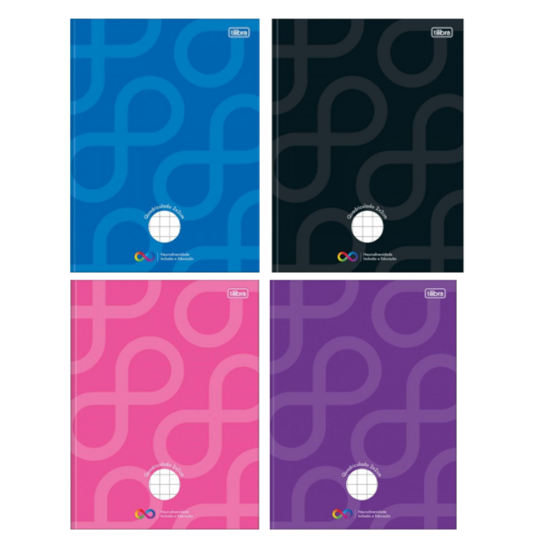 Caderno Quadriculado 2x2cm Neuro 40fls- Tilibra