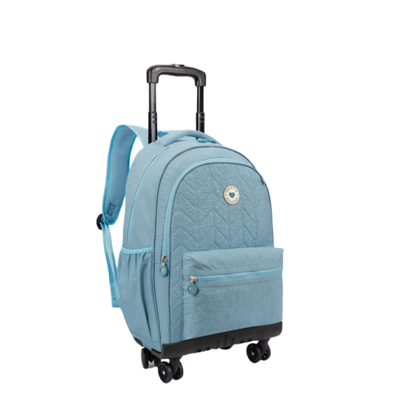 Mochila de Rodinhas Glitter 360° KK2591 Cores- Kika - Imagem 2