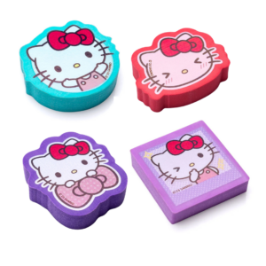 Borracha Hello Kitty Cores- Leo e Leo