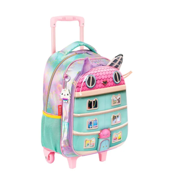 Mochila de Rodinhas Casa Mágica da Gabby Party Room- Sestini - Imagem 2