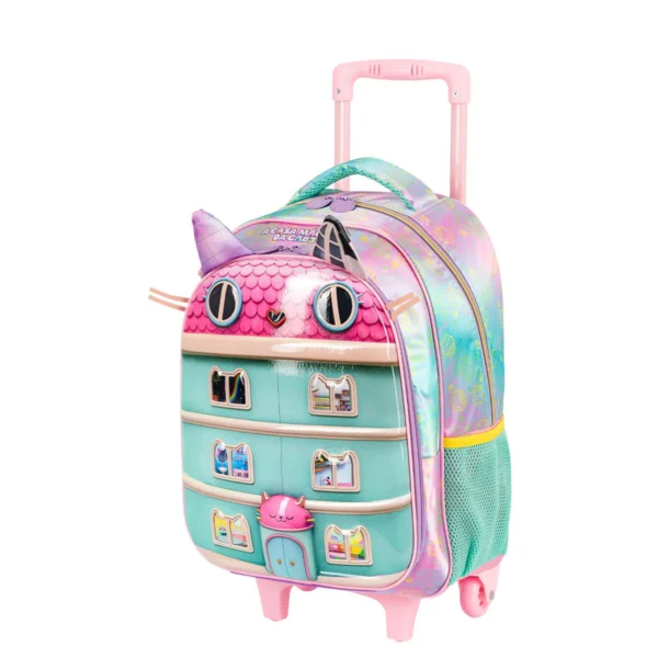Mochila de Rodinhas Casa Mágica da Gabby Party Room- Sestini - Imagem 3