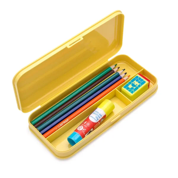 Estojo de Plástico com Divisória Pastel Cores- Leo&Leo - Imagem 7
