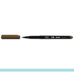 Caneta Brush Marrom- CIS