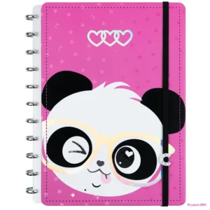 Caderno Inteligente Panda Luluca Grande- Caderno Inteligente