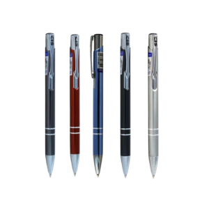Caneta Esferográfica Retrátil Metal 1,0mm Tinta Azul Modelo 01- CIS