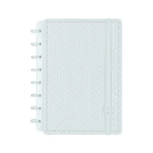 Caderno Inteligente A5 Ice Grey com Refil Folha Cinza- Caderno Inteligente