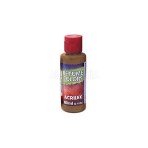 Betume Colorido 60ml Marrom Café- Acrilex